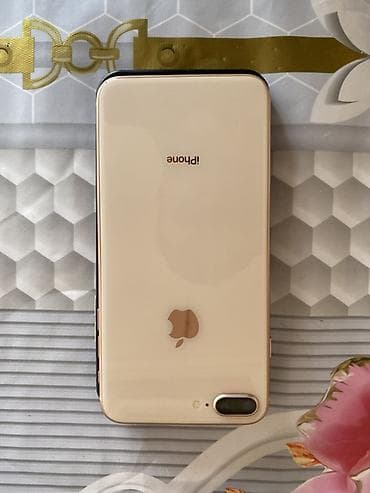 iphone 11 barter: IPhone 8 Plus, Qızılı, Barmaq izi — 2