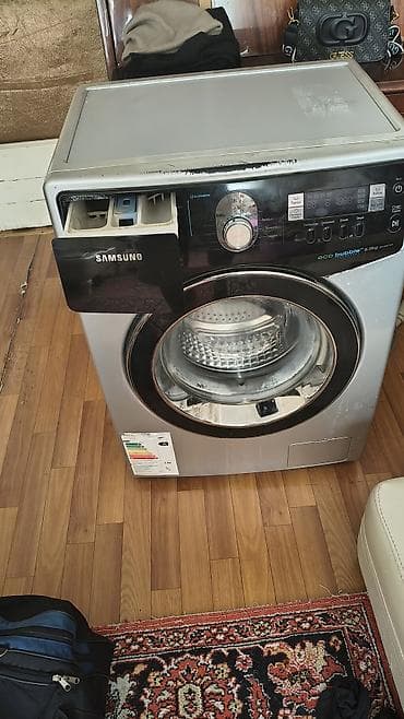 elektrik qaz: Paltaryuyan maşın Samsung, 6 kq, Avtomat, Qurutmasız — 4