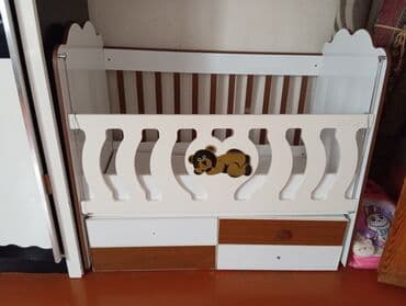 качели для детей: Oğlan və qız üçün, İşlənmiş, Dördbucaq, Beşik, Dəst ilə, Matrassız, Yellənmə mexanizm ilə — 1