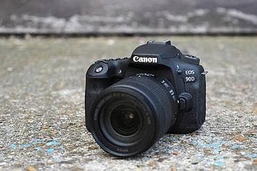 mp: Canon EOS 90D DSLR fotoaparat + dəyişdirilə bilən obyektiv - Model — 1