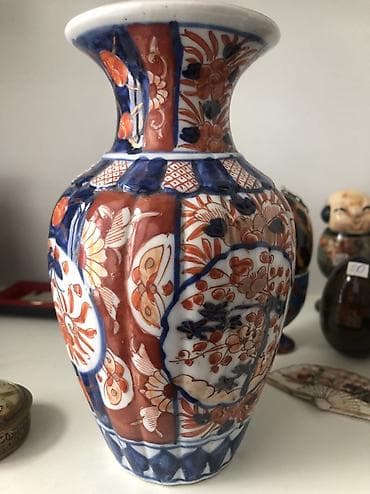 Винтажная ваза ручной работы