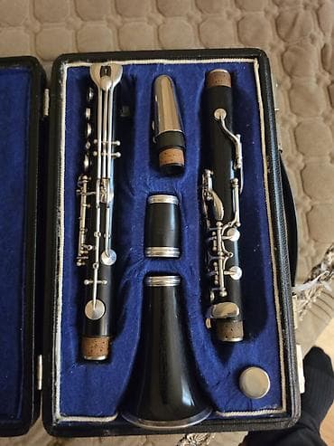 korg pa 3x pro: Klarnet dəsti – futlyarla - Boğaz, üst və alt gövdə, boru (barrel) — 3