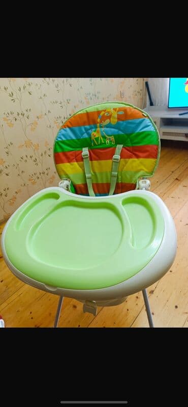 Uşaq geyimi və ayaqqabıları: Mothercare yemek stolu 45 azn tecili satilir prablemi yoxdu az — 1