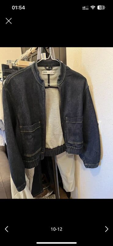 ваза для цветов: Zara - cins kurtka Bir iki defe geyilib 
teze kimidir — 12