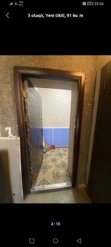 4 комнатные квартиры: 3 otaqlı, Yeni tikili, 91 kv. m — 12