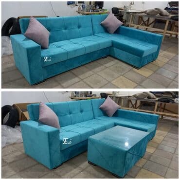 диван бу: Угловой диван, Раскладной, С подъемным механизмом, Велюровая ткань, Бесплатная доставка — 26