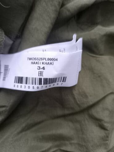 Şalvar, XS, rəng - Yaşıl