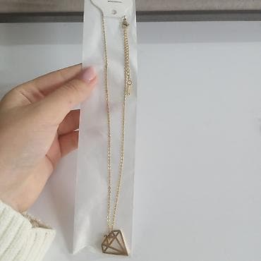 green witch saat: Qızılı rəngdə zəncirlər – müxtəlif asma modelləri - Material: rəngin — 2