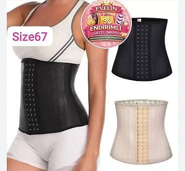 Qadın bel formalaşdırıcı korset - Model: bel nazikləşdirən və qarın