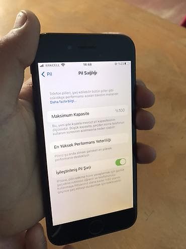 iphone 15 pro max islenmis: IPhone 7, 128 GB, Qara, Barmaq izi — 7