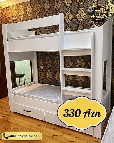 usag ucun: Oğlan və qız üçün, Yeni, Çarpayı, Matras ilə, Siyirməli — 1