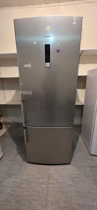 bk 1500 kondisioner: 2 qapılı Siemens Soyuducu Satılır, rəng - Gümüşü — 1