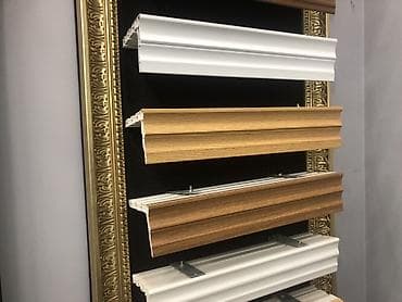 pendir: Dekorativ pərdə karnizləri – geniş model seçimi - Material: möhkəm — 5