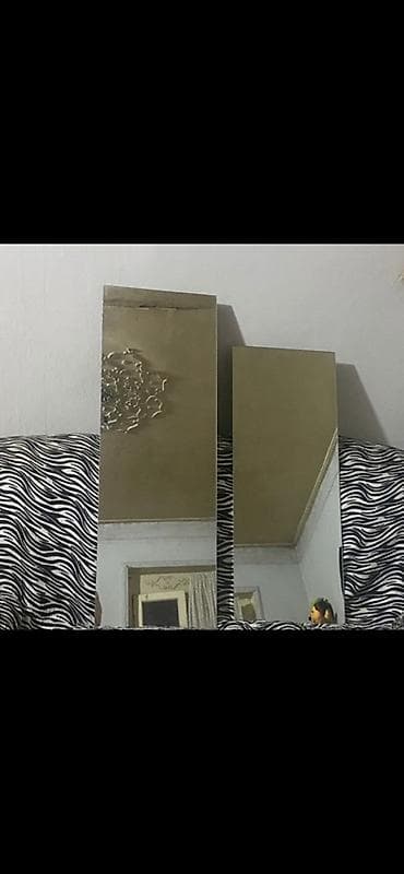 Зеркало Настенное, Прямоугольник, Декоративное, С узором