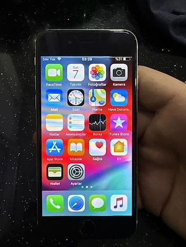 iphone ucuz telefonlar: IPhone 6, Qızılı, Barmaq izi — 3