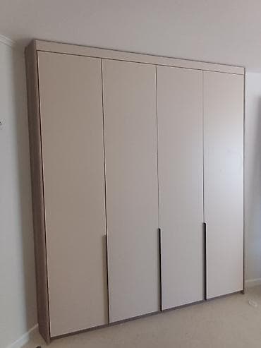 dolap dolabı: Düz dolab, Yataq otağı üçün, Qarderob, Açılan, Quraşdırıla bilən, 6 qapı — 4