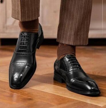ayaqqabı кожание: Klassik kişi ayaqqabıları ✅Premium dəridən yüksək keyfiyyətli kişi — 2