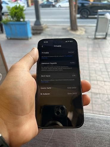 telefon 2ci əl: IPhone 15 Pro, 128 GB, Black Titanium — 2