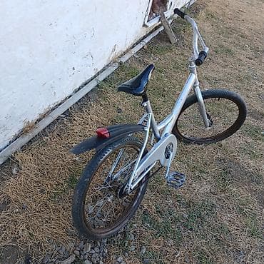 classi: Uşaq/yeniyetmə velosipedi – klassik şəhər/BMX üslubunda - Rəng: gümüşü — 2