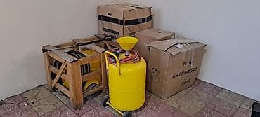 Biznes üçün avadanlıq: Avadanlıqlar paketi – kompressor, tozsoran, köpük-generatoru və hovlu — 5