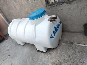 Bak, Plastik, 500 l l, İşlənmiş, Ünvandan götürmə — 1