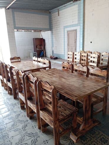 пластиковые окна в баку цена: Новый, Прямоугольный стол, 4 стула, Нераскладной, Дерево, Азербайджан — 3