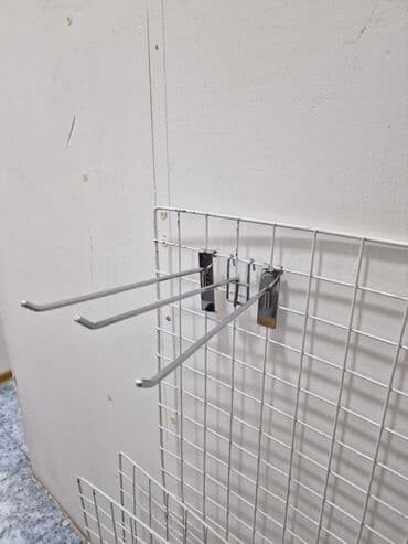 Hazır biznes: Metal tor divar paneli və asqı qarmaqları. 3 ədəd boyuk (10 azn hər — 1