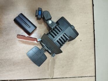 video yukle az: LED-5005 Professional Video Light, yüksək parlaqlığa malik ağ — 5