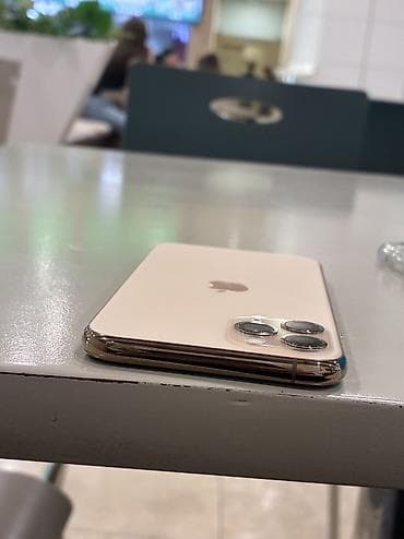 iphone 11 barter var: IPhone 11 Pro, 64 GB, Qızılı, Zəmanət, Barmaq izi, Simsiz şarj — 3