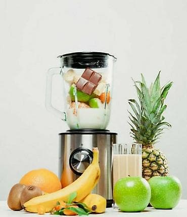 kokteyl blenderi: Blender kokteyl silver turk istehsali 750 watt 1.5 litr şüşə qabli — 2