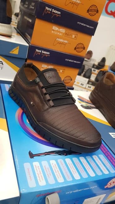 piton dərisindən ayaqqabılar: BEMSA Comfort kişi ayaqqabıları - Model: Loafer və idman tərzli — 11