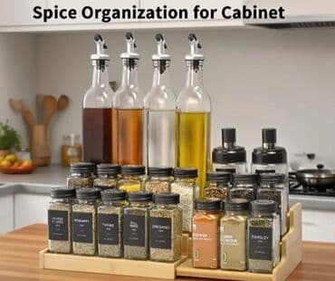 Maskalar, eynəklər: Tənzimlınən düzənləyici rəf mətbəxinizdə hər şey göz önündə və — 13