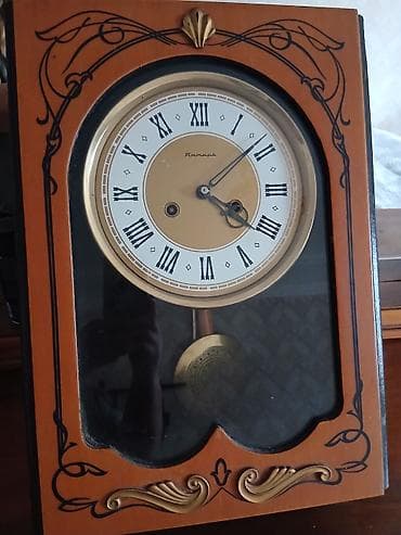 sederek saat: Divar saatları, Mexaniki, Mayatnik — 2