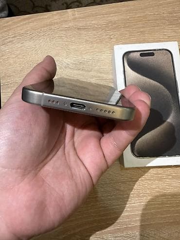 IPhone 15 Pro, 128 GB, Natural Titanium, Face ID — 3