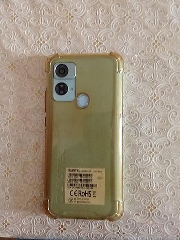 kamera digital: Oukitel C33 smartfon - Model: Oukitel C33 (arxa etiketdə təsdiq) - — 2