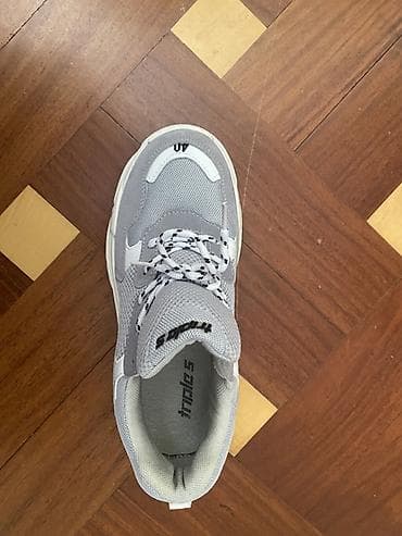 krosovka: Balenciaga, Ölçü: 40, rəng - Boz, İşlənmiş — 3