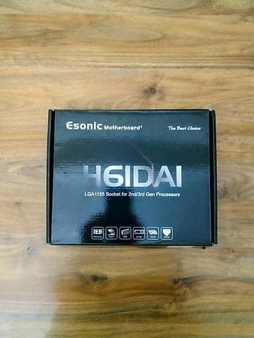 Qaşıqlar: Esonic H61DAI LGA 1155 Socket DDR3 SDRAM Yoxlayıb ala bilərdiz ENDİRİM — 2