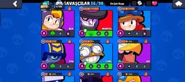 Digər ixtisaslar: Brawl Stars hesabı – detallı oyun profili Ümumi: - Profil adı — 6