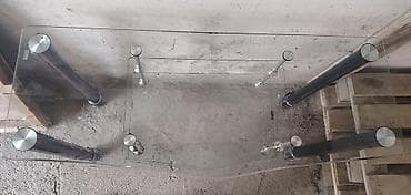 cilalama: İşlənmiş, Düz TV altlığı, Polkalı, Şüşəli — 2