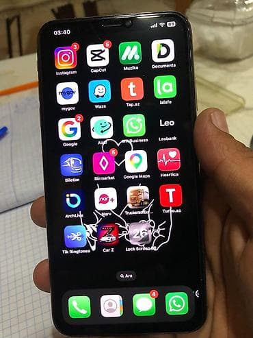 apple m1: IPhone Xs Max, 256 GB, Rose Gold, Simsiz şarj — 6