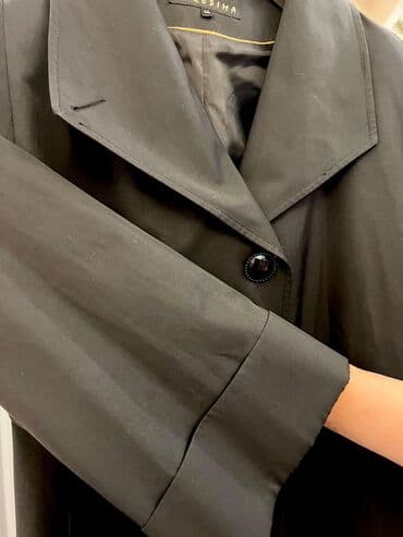 женские кожаные косухи: Пальто, 2XL, цвет - Черный — 3