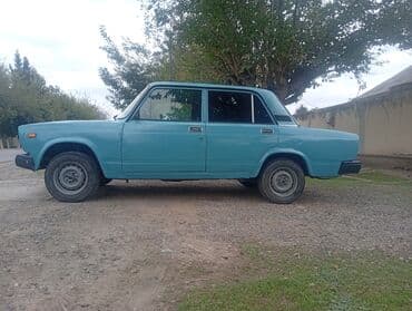 опель зафира а: VAZ 2107 sedan - Kuzov: 4 qapılı sedan, mavi rəng - Ön və arxa xrom — 9