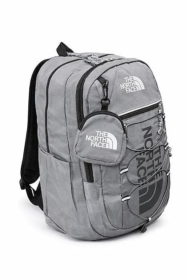 Maskalar, eynəklər: The North Face boz rəngli bel çantası (sırt çantası) - Geniş tutumlu — 1