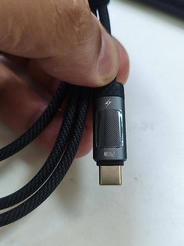 cabel: TOOCKI USB4/Thunderbolt 3 kabeli – USB-C → USB-C - Brend: Toocki - — 5