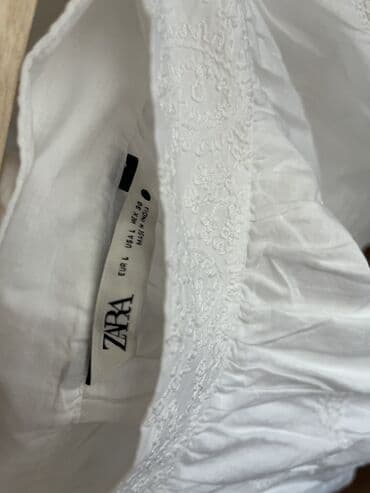 məktəbli çantaları 2021: Zara Ağ rəngli, qısa ətək naxışlı tezedir — 11