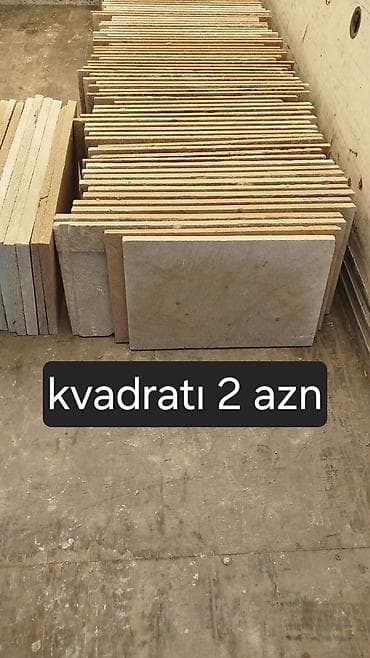 AQLAY daşları - Təbii daşdan kəsilmiş plitələr və dekorativ elementlər