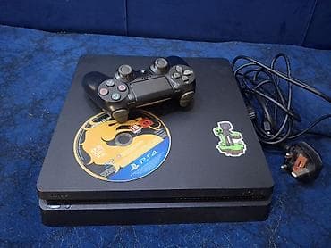 Sony PlayStation 4 Slim oyun konsolu Komplekt: - PS4 Slim konsolu - 1 — 1