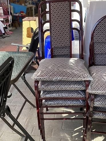 cay: Metall karkaslı yumşaq oturacaqlı stullar - Material: möhkəm metal — 1