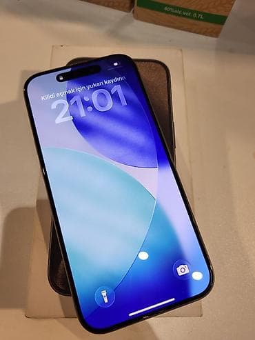 IPhone 15 Pro, 128 GB, Natural Titanium, Face ID