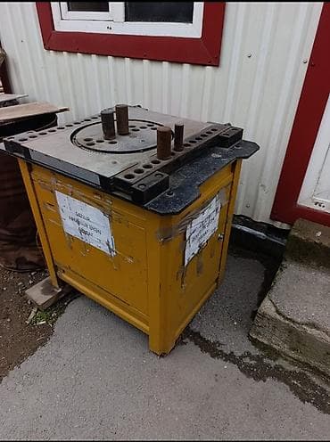 Armatur əyən aparat - Növ: Stasionar armatur əyən maşın (dairəvi